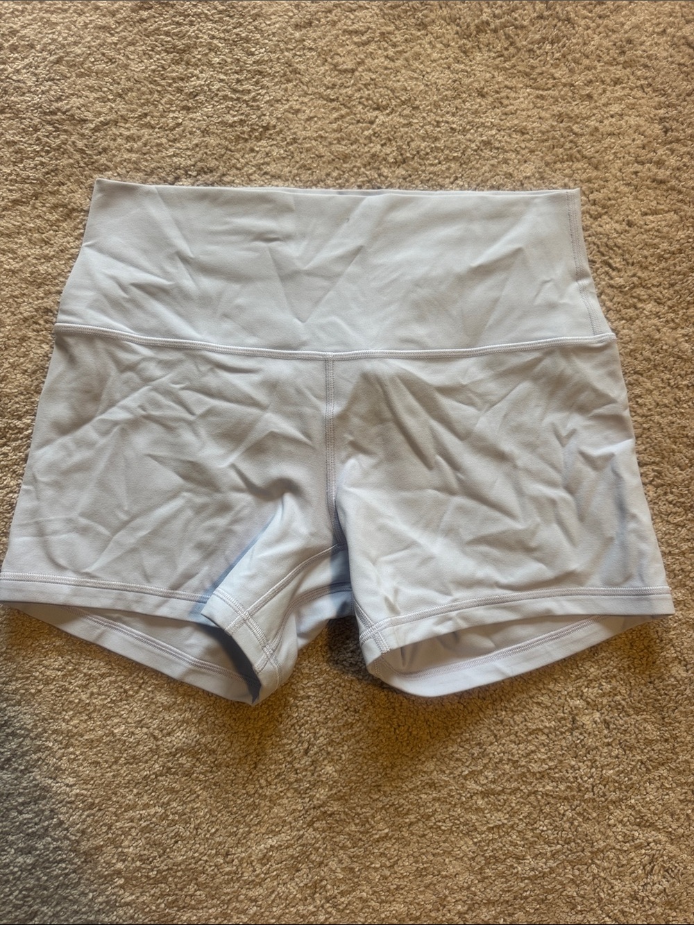 NWOT lululemon high waisted “boogie on” shorts